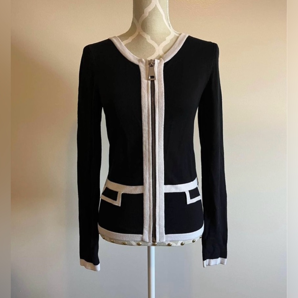 Morgan de toi! Zip cardigan
